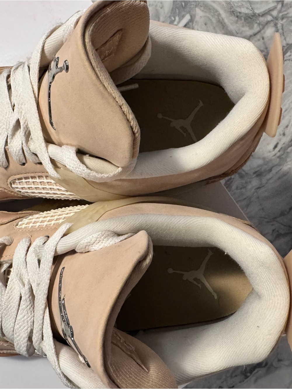 Wmns Air Jordan 4 Retro SHIMMER - Picture 13 of 16